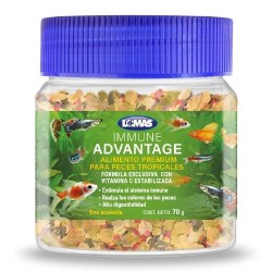 HOJUELAS IMMUNE ADVANTAGE PARA PECES TROPICALES 70 GRS