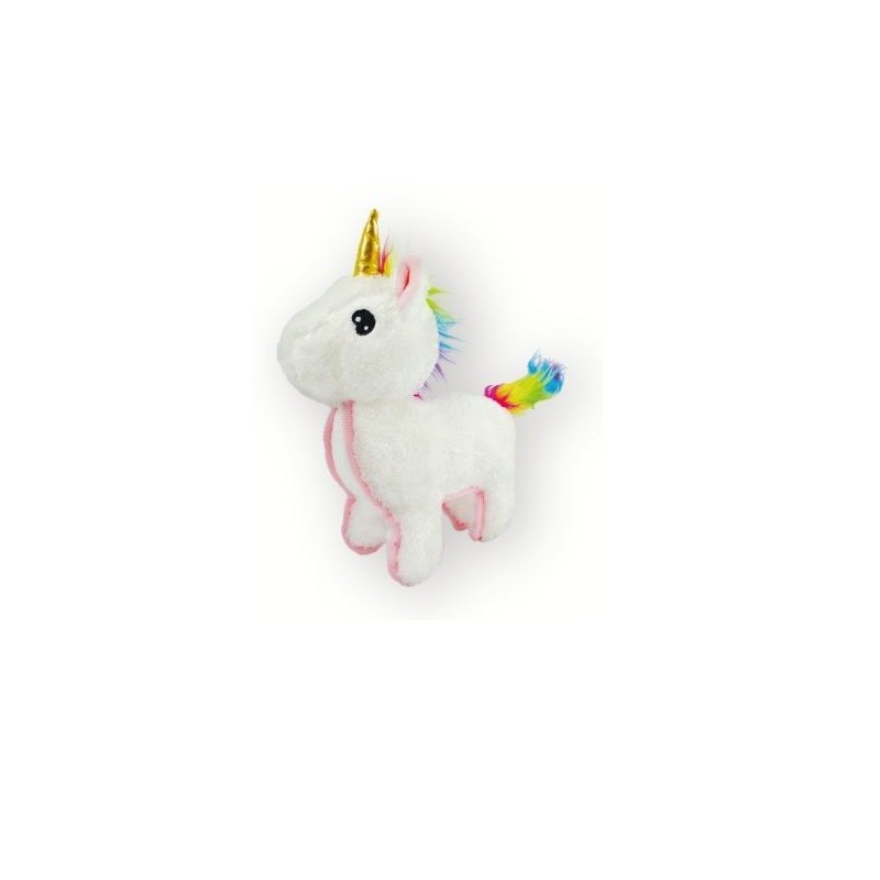 FLUFFY CHUMS PELUCHE UNICORNIO CON SONIDO 22CM