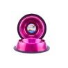 COMEDERO IMPORTADO ACERO INOX 16oz ROSA