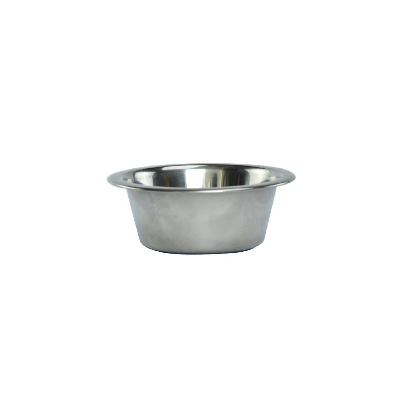 PLATO DE ACERO CON BASE ANTIDERRAPANTE 32 OZ (907 G)