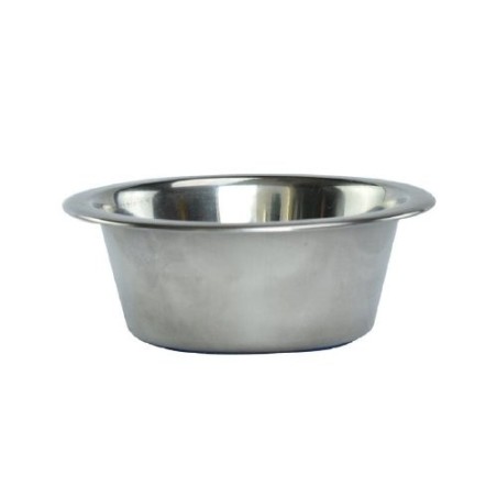 PLATO DE ACERO CON BASE ANTIDERRAPANTE 32 OZ (907 G)