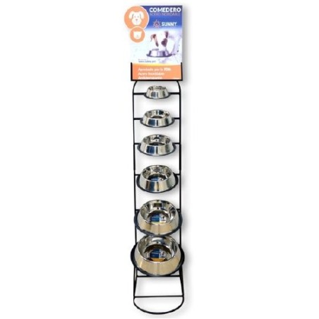 RACK P/PLATOS DE ACERO