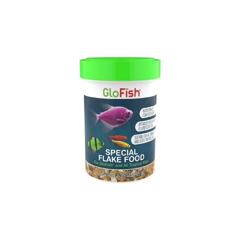 TETRA GLOFISH SPECIAL FLAKES FOOD 1.59 OZ ( 45 G )