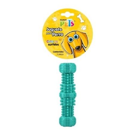 JUGUETE DE CAUCHO MANCUERNA PESADA SPIKY JUGUETE DE CAUCHO
