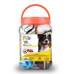 JUGUETE PELOTAS DE TENIS C/SQUEAKER VITROLERO 11 PZAS