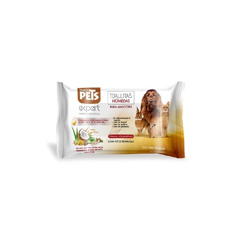 TOALLITAS HUMEDAS EXPERT 40 PZAS