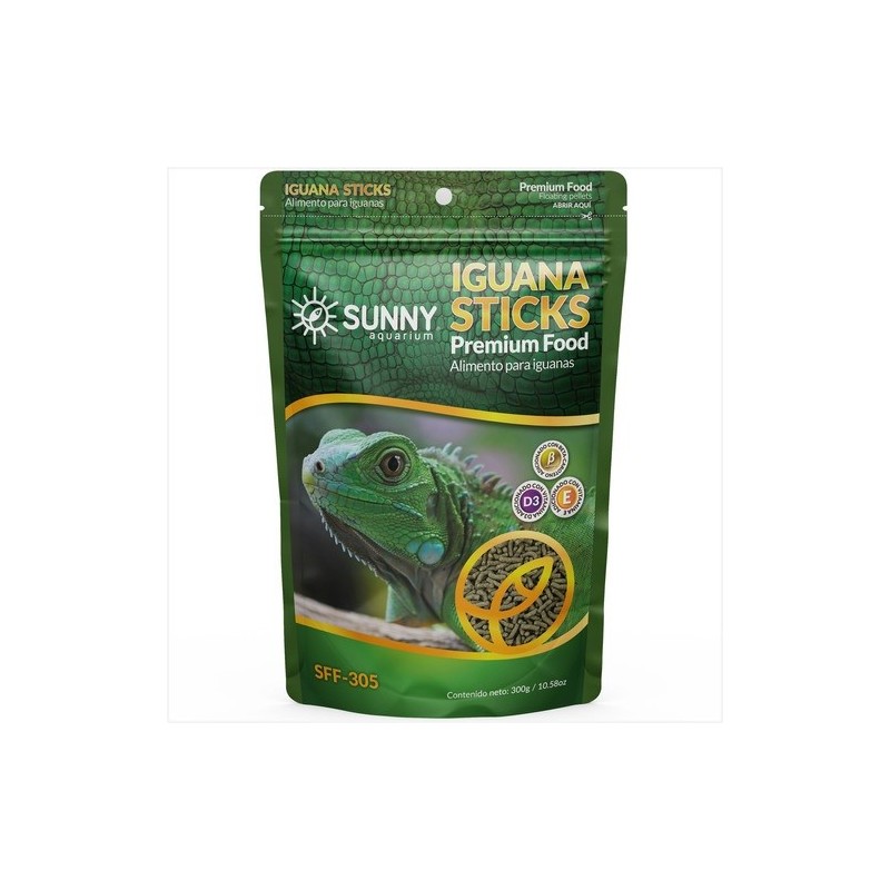 ALIMENTO SUNNY IGUANA STICKS 300g