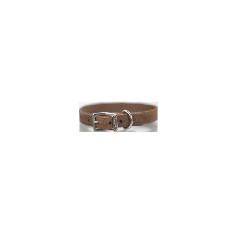 COLLAR PIEL GRABADO 1CM T14 PIEL