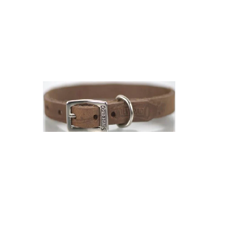 COLLAR PIEL GRABADO 1CM T14 PIEL
