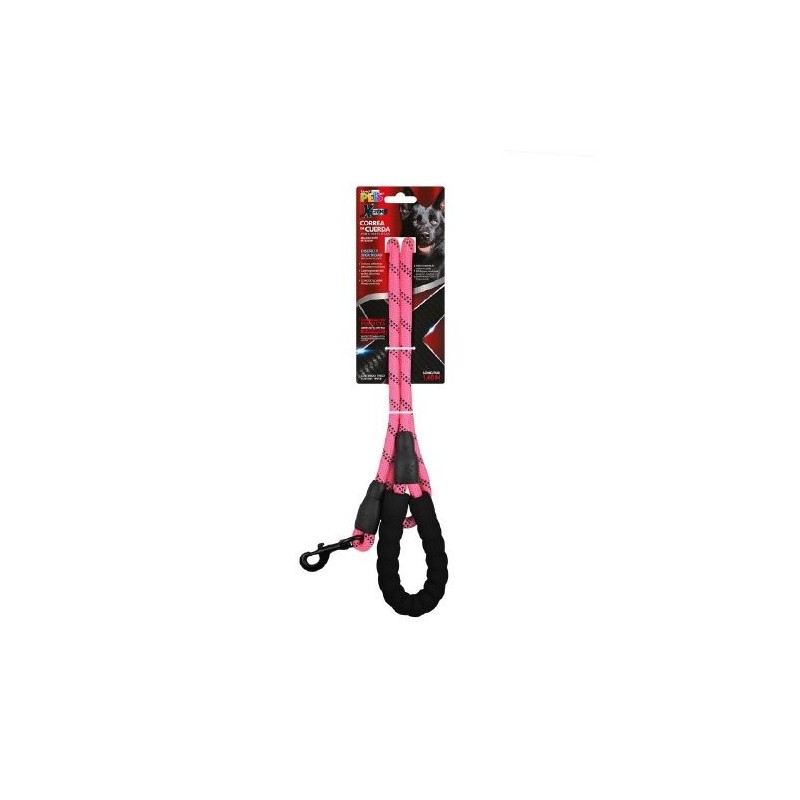 CORREA DE CUERDA ROSA 1.60 M