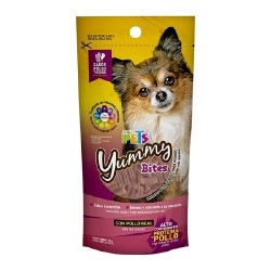 YUMMY BITES POLLO/TOCINO 80 GRS
