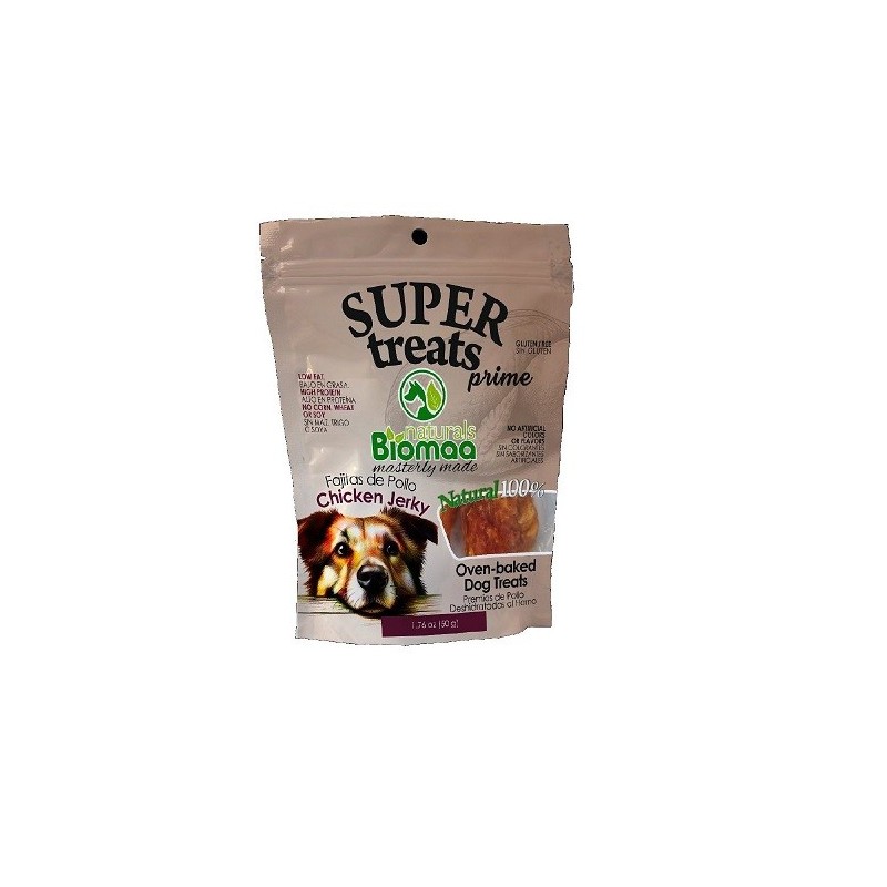 FAJITAS DE POLLO CHIKEN JERKY STRIPS 50GRS