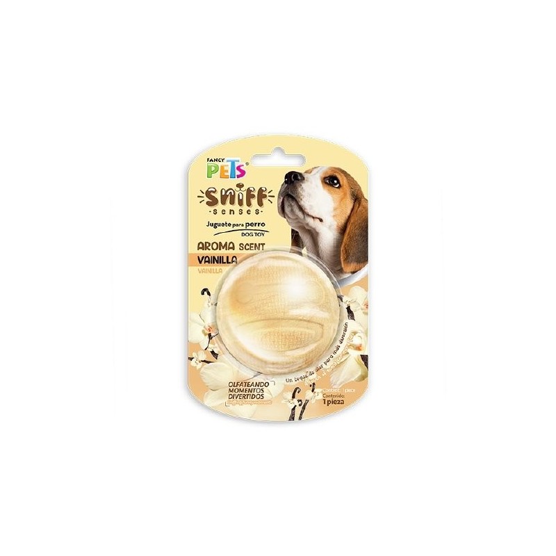 JUGUETE PELOTA C/AROMA VAINILLA SNIFF