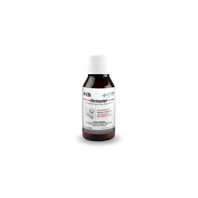 MS VERMANTEL DESPARASITANTE P/CACHORROS 25 ML