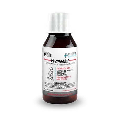 MS VERMANTEL DESPARASITANTE P/ADULTO 25 ML.