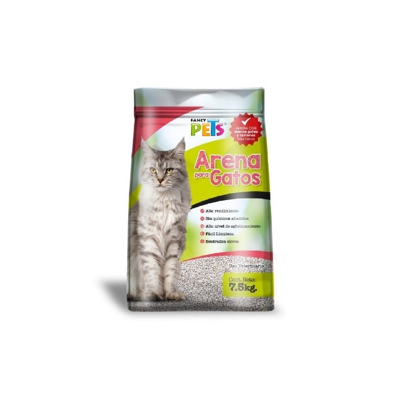 ARENA P/GATO 7.5 KG FANCY PETS
