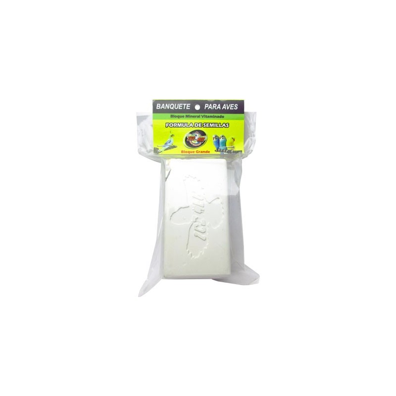 BLOCK AVES SEMILLAS BOLSA G.