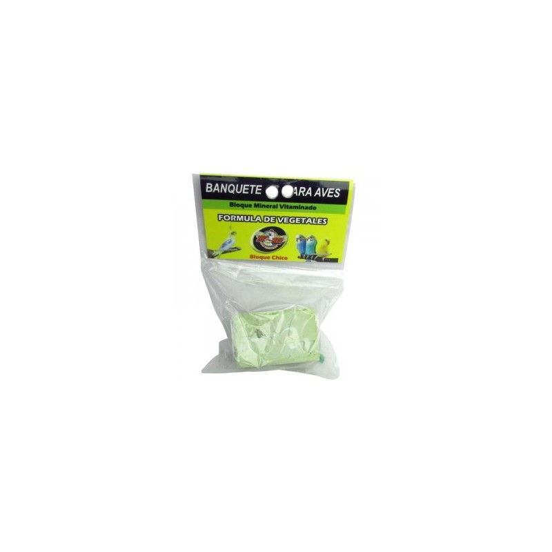 BLOCK AVES VEGETALES BOLSA CH.