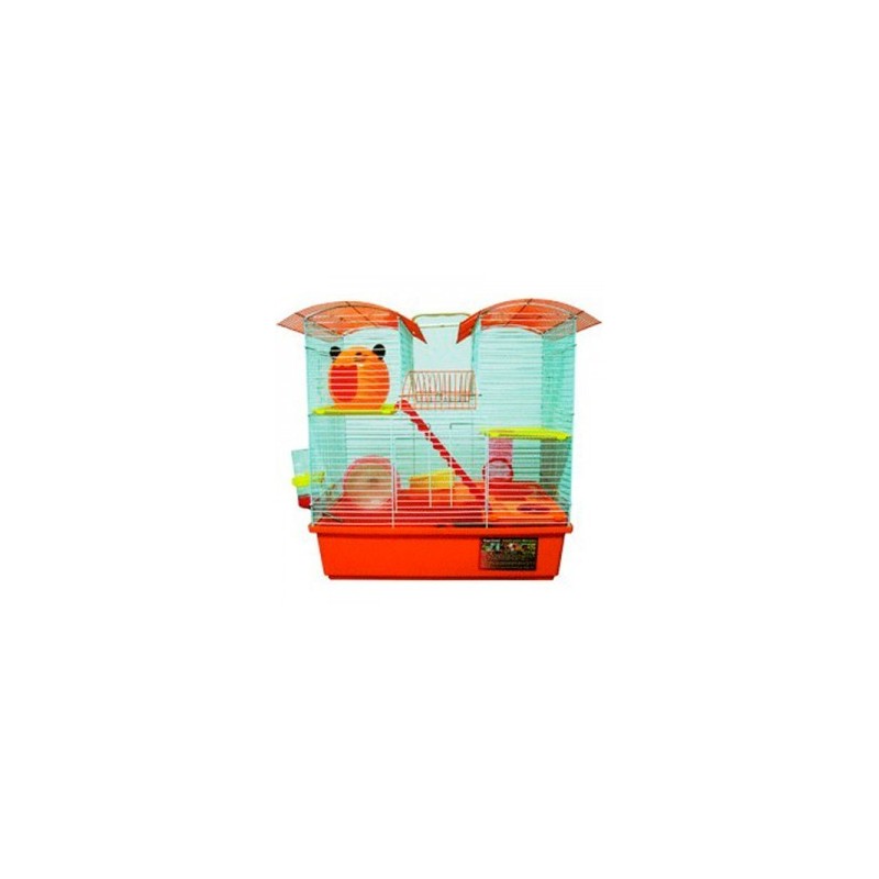 CASA P/HAMSTER C/BEB. 12X12 CM.
