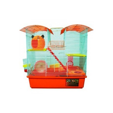 CASA P/HAMSTER C/BEB. 12X12 CM.