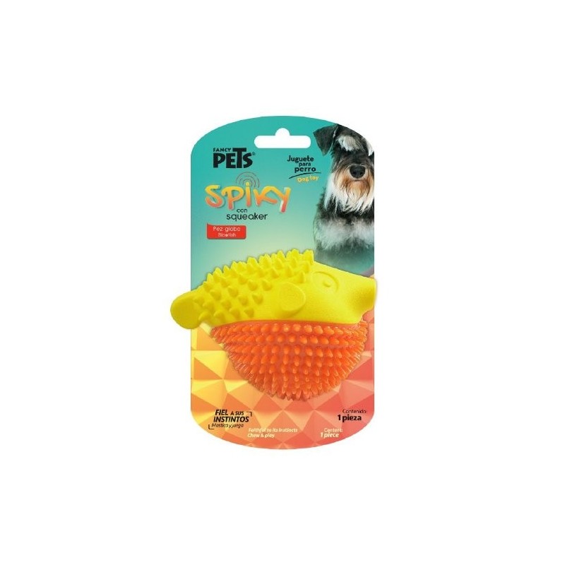 JUGUETE PEZ GLOBO SPIKY JUGUETE SPIKY