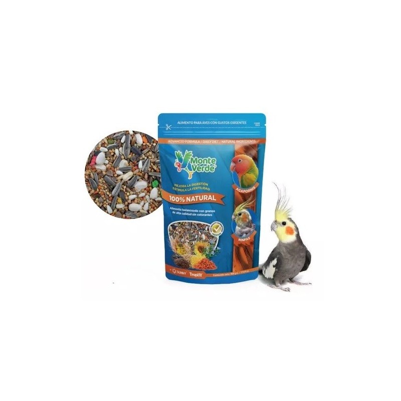 ALIMENTO MONTEVERDE NINFAS Y AGAP 500g