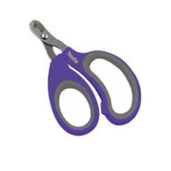 TIJERA CORTAUÑAS MINI CON MANGO ANTIDERR SP-7819