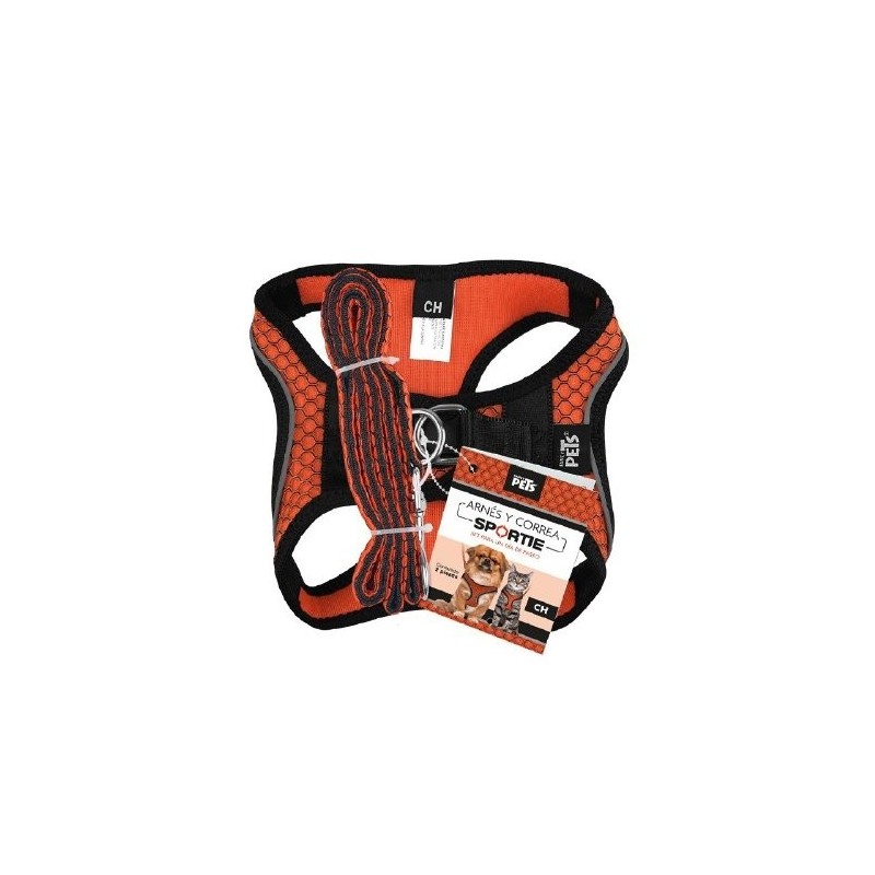 SET ARNES Y CORREA SPORTIE CH NARANJA