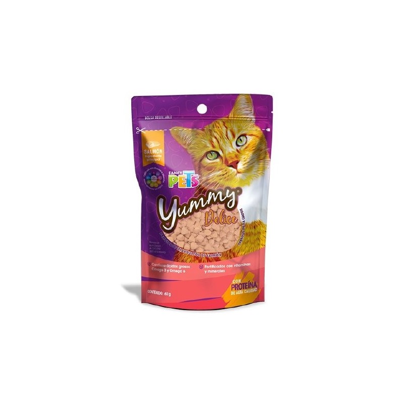 YUMMY DELICE PREMIOS P/GATOS 60 GR