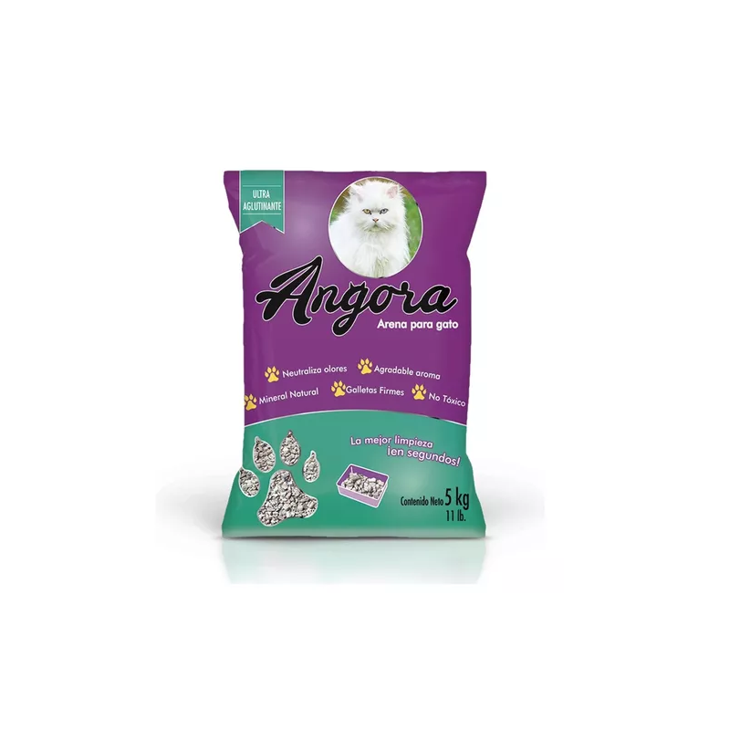 ARENA P/GATOS ANGORA 5KG.