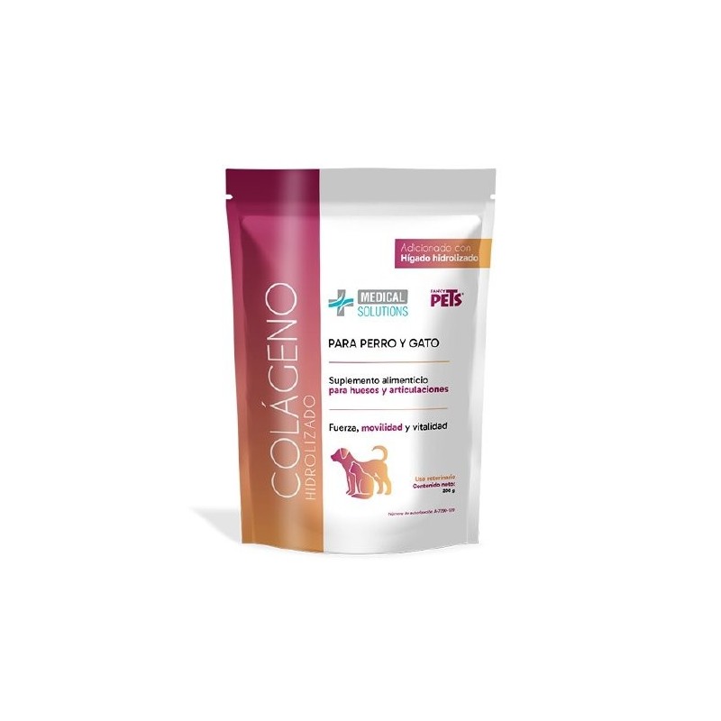 MS COLAGENO P/PERROS Y GATOS 200GRS