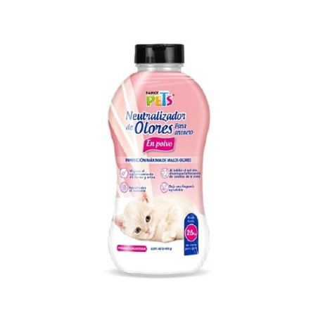 NEUTRALIZADOR DE OLORES EN POLVO P/ARENERO 400GRS
