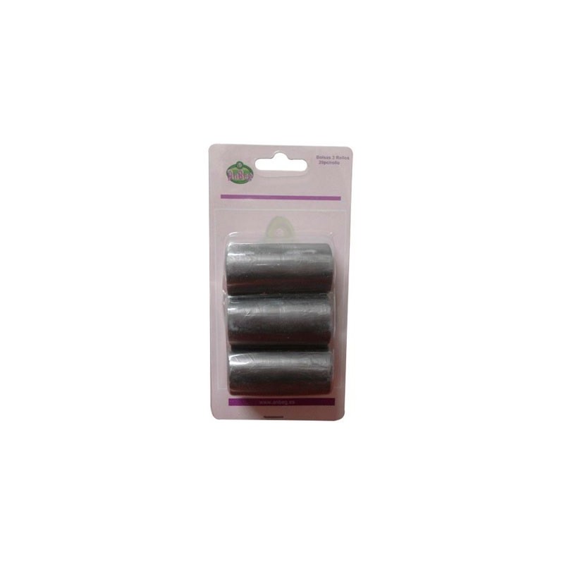 BOLSA P/DESECH DE MASC 3 ROLL 20BOL C/U
