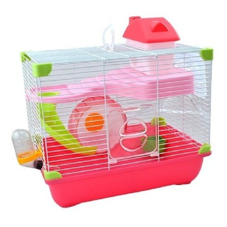 3645 JAULA SUNNY HAMSTER LAND IMP ROSA