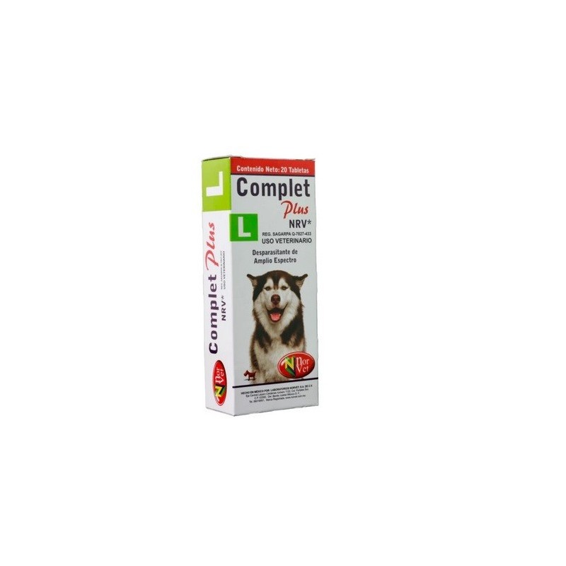 COMPLET PLUS NRV L 20 TABS.