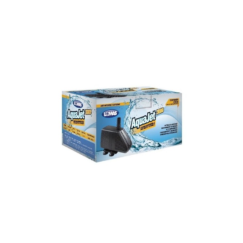 BOMBA P/FUENTE Y ESTANQUE AQUAJ 3000