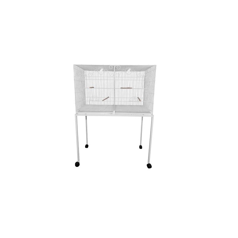 JAULA P/AVE VOLADORA DOBLE(100X62X52CM)
