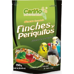ALIMENTO P/ FINCHES Y PERIQUITOS 750G.