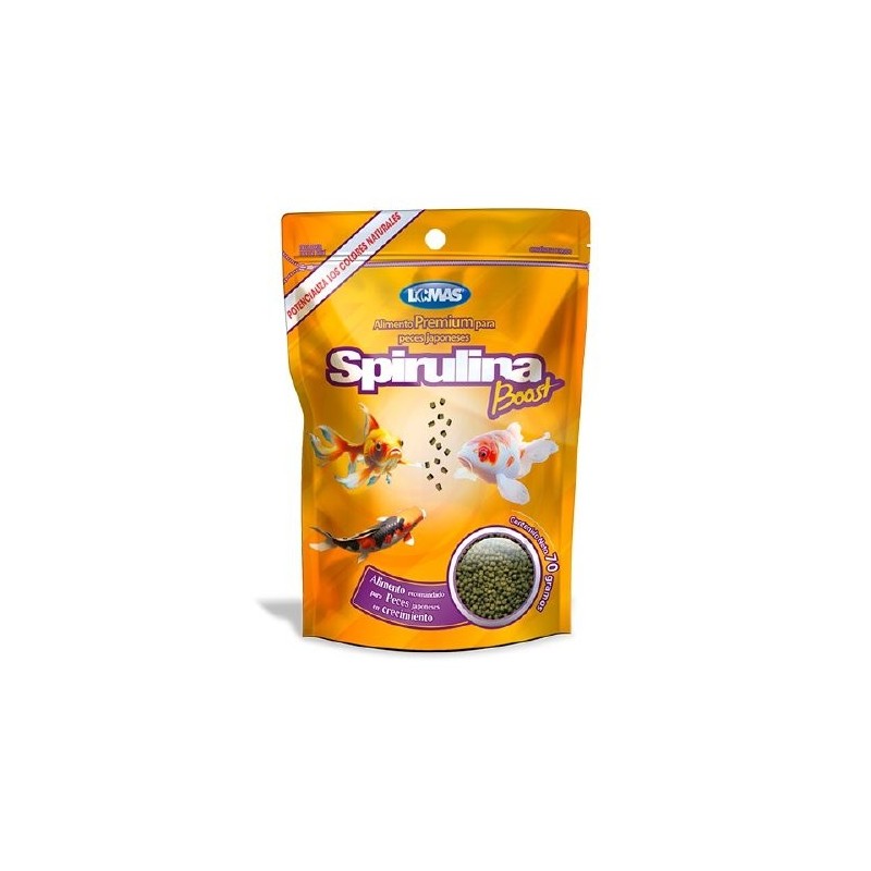 ALIMENTO LOMAS SPIRULINA BOOST P/JAPONES 70GRS