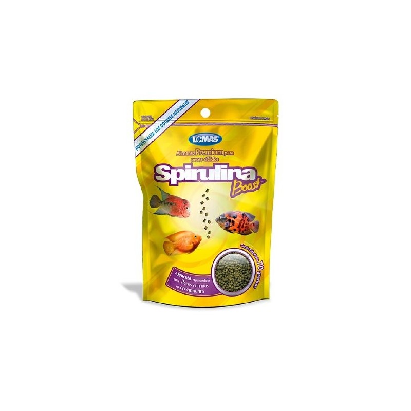 ALIMENTO LOMAS SPIRULINA BOOST P/CICLIDOS 70GRS