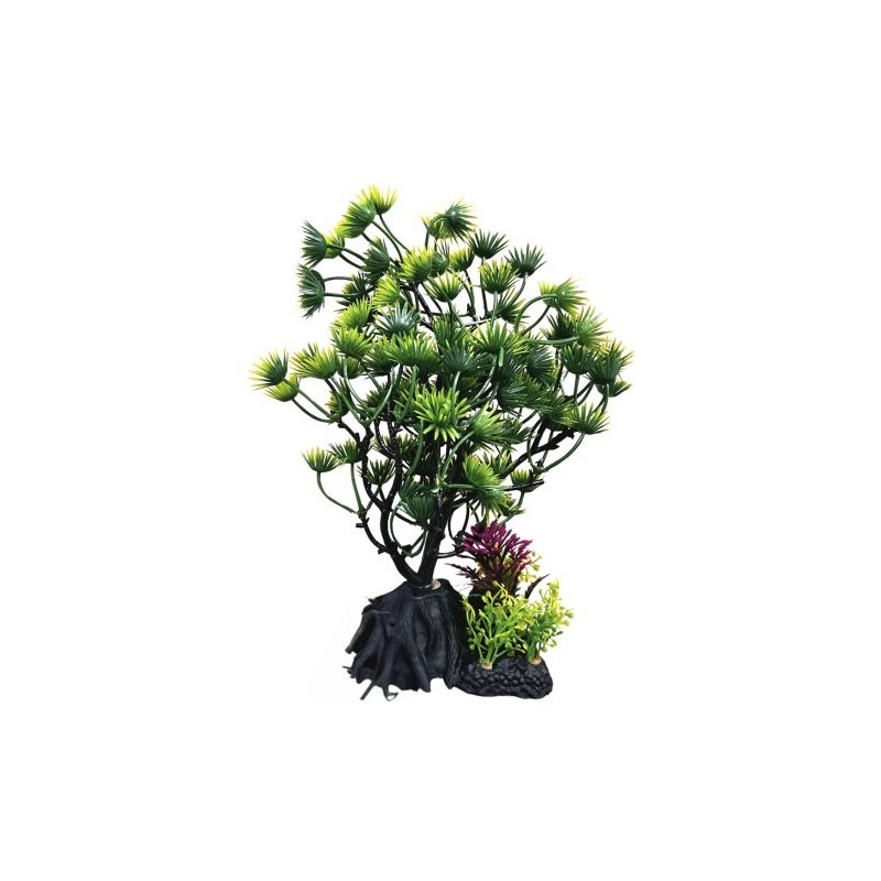 PLANTA DE BONSAI VERDE 20CM.
