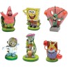 BOB ESPONJA MINI RESINA 6 PIEZAS 5 CM.