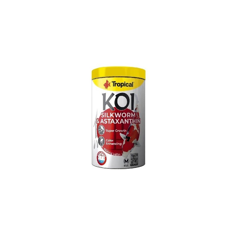 KOI SILKWORM & ASTAXANT SIZE L 1.5KG
