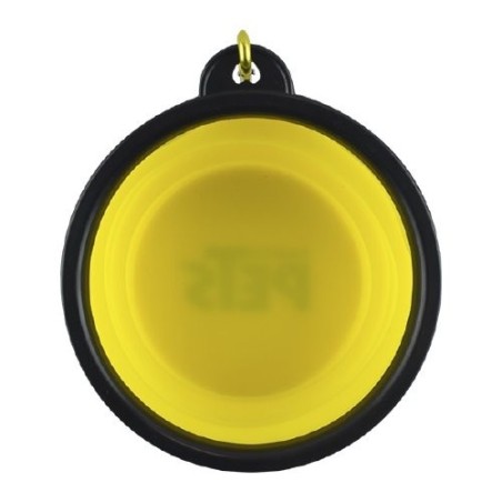 PLATO PLEGABLE GDE P/VIAJE AMARILLO