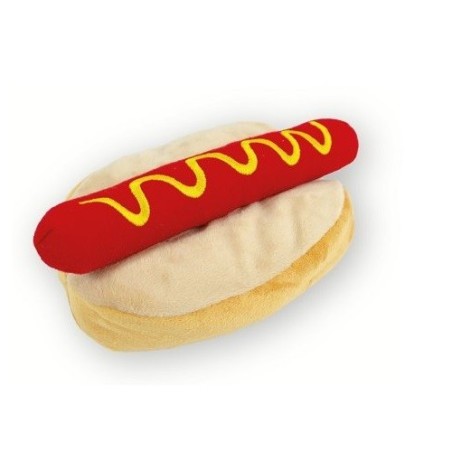 FLUFFY CHUMS PELUCHE HOT DOG 17CMS