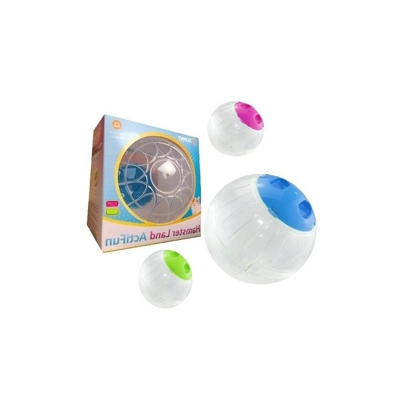 ESFERA EJERCI PARA HAMSTER18CM 7.08 MIXTO
