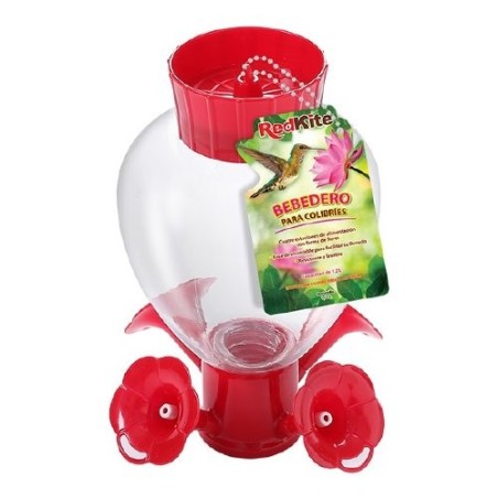 BEBEDERO DE ESFERA C/PETUNIAS P/COLIBRI 1.2LTS