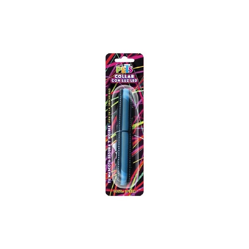 COLLAR LED BANDAS REFLEJANTES MED