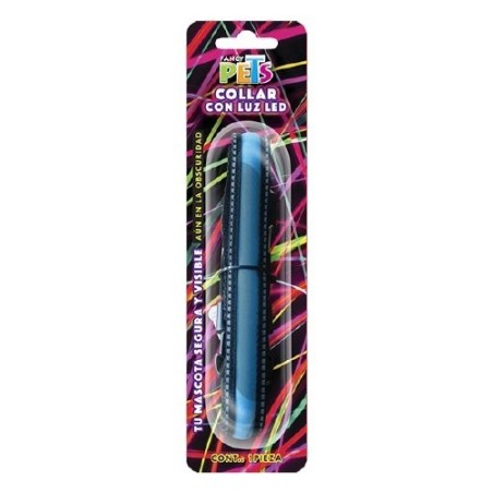 COLLAR LED BANDAS REFLEJANTES MED