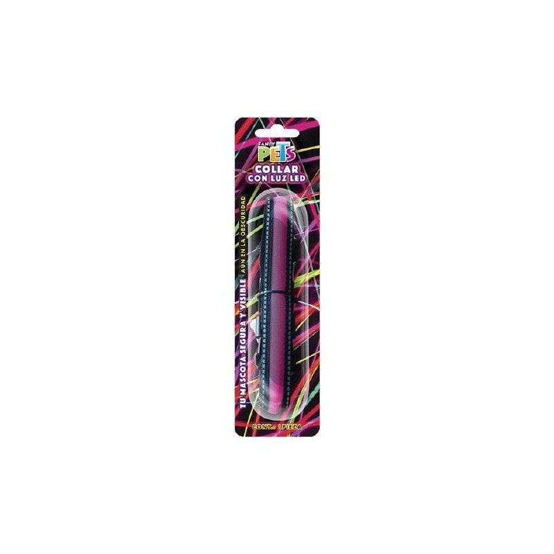 COLLAR LED BANDAS REFLEJANTES GDE